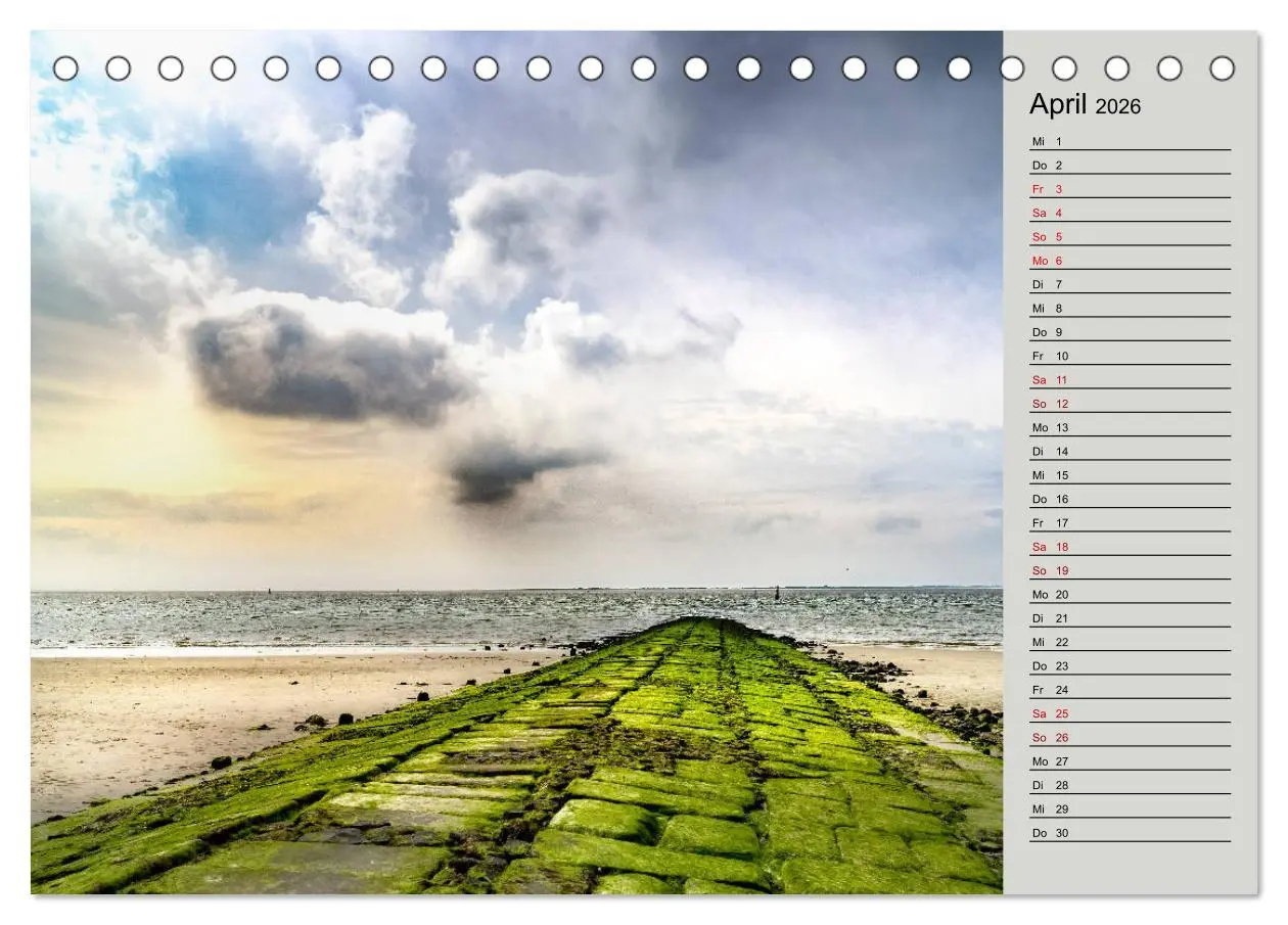 Bild: 9783457842447 | NORDERNEY Geburtstagskalender mit Planerfunktion (Tischkalender...