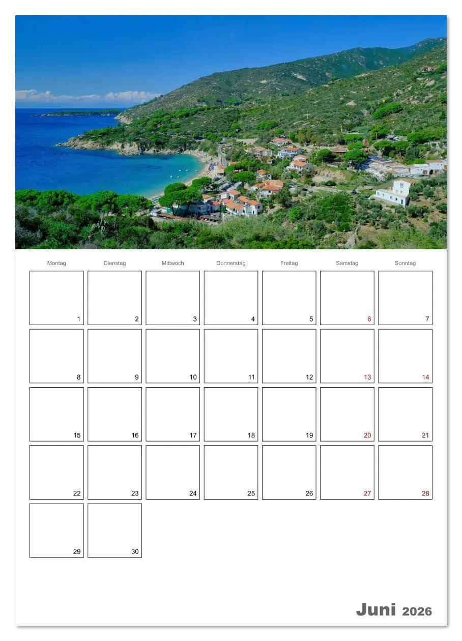 Bild: 9783516622447 | Faszinierendes Elba (Wandkalender 2026 DIN A4 hoch), CALVENDO...