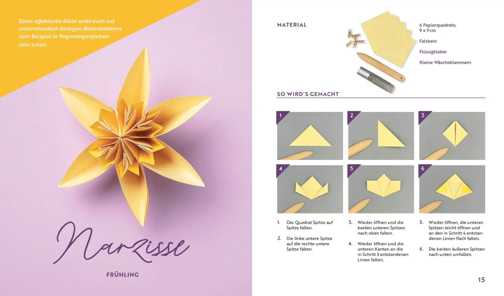 Bild: 9783745932447 | Origami-Flowers - Wunderschöne Blüten zum Dekorieren &amp; Verschenken