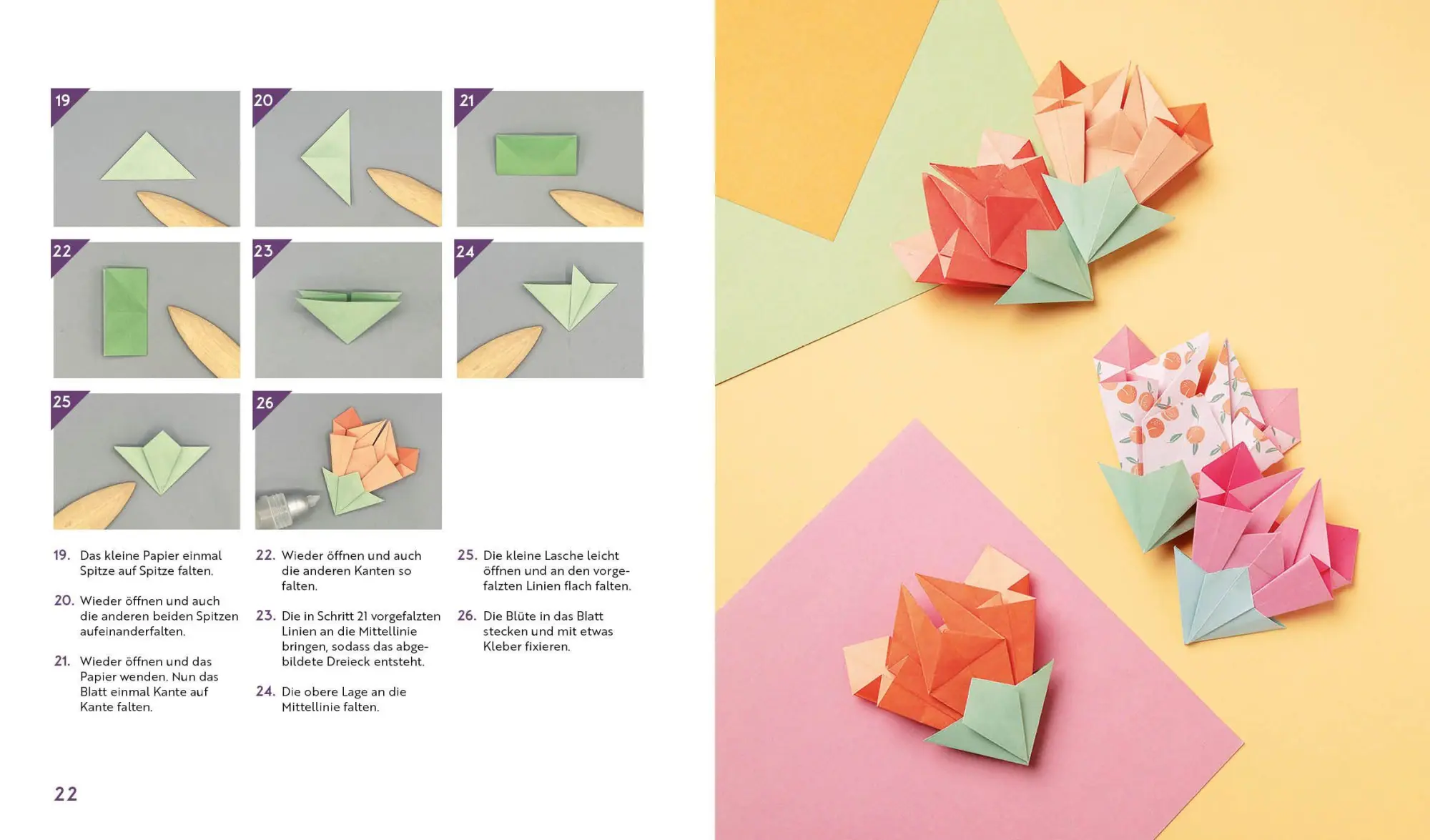 Bild: 9783745932447 | Origami-Flowers - Wunderschöne Blüten zum Dekorieren &amp; Verschenken