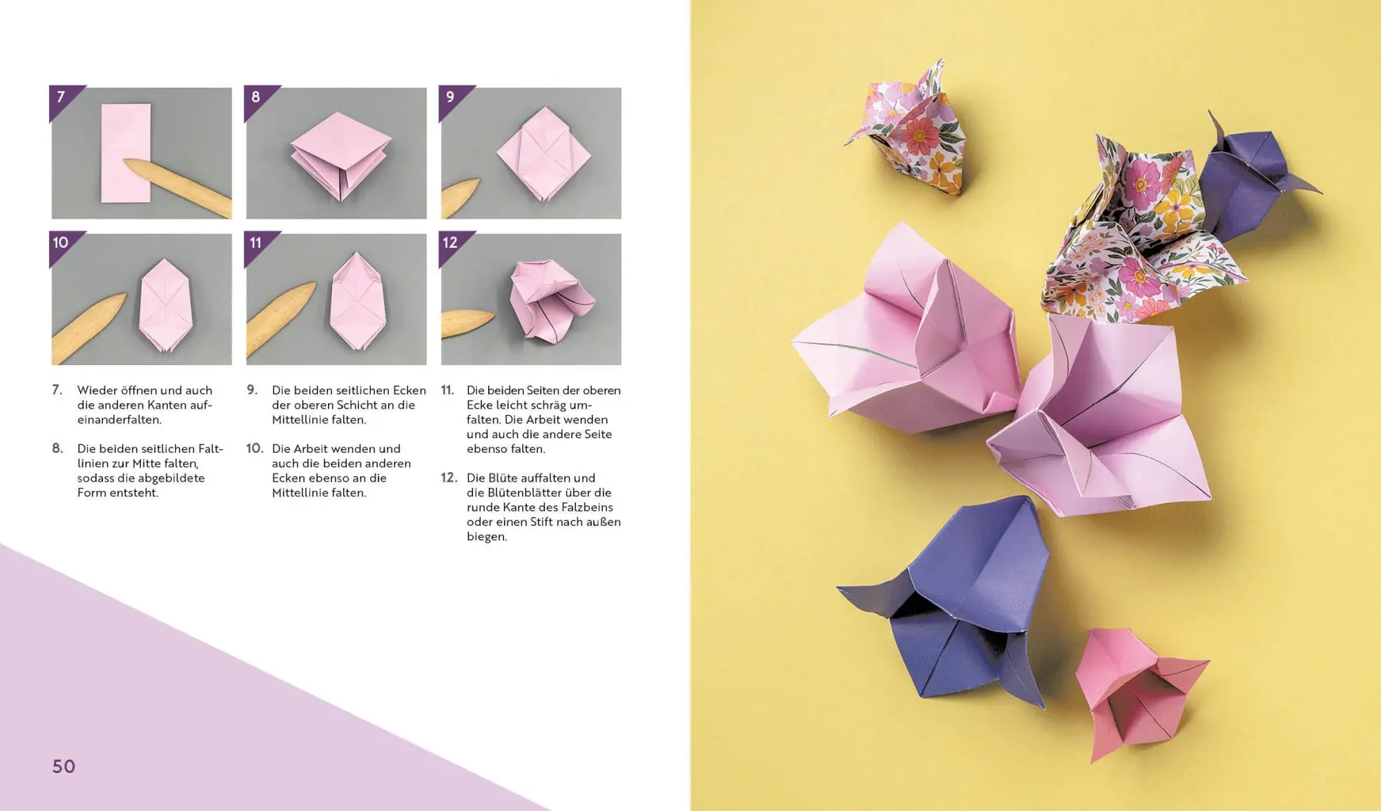 Bild: 9783745932447 | Origami-Flowers - Wunderschöne Blüten zum Dekorieren &amp; Verschenken