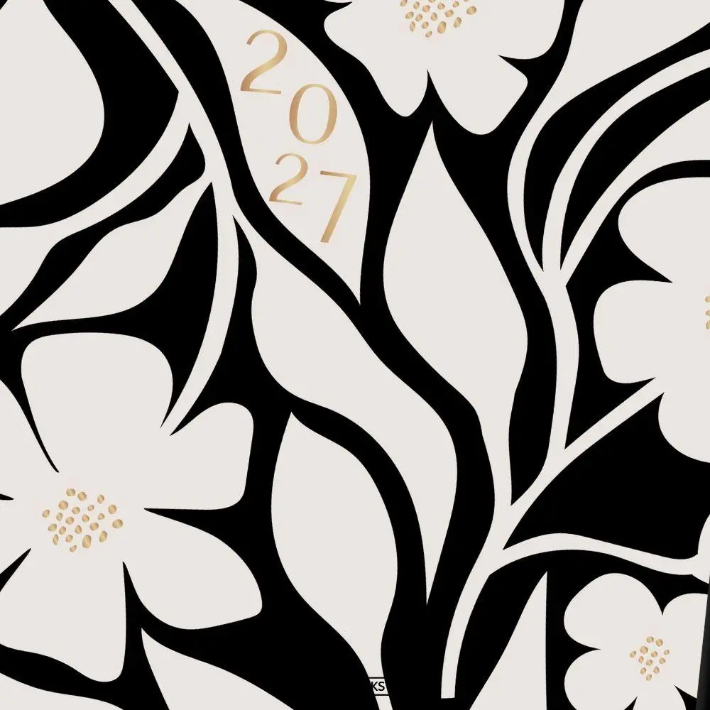 Bild: 9783986362447 | Terminplaner A5 Premium 2027 Blumen | Premium-Terminplaner | Original