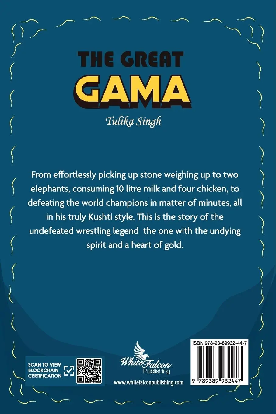 Rückseite: 9789389932447 | The Great Gama | Tulika Singh | Taschenbuch | Englisch | 2022