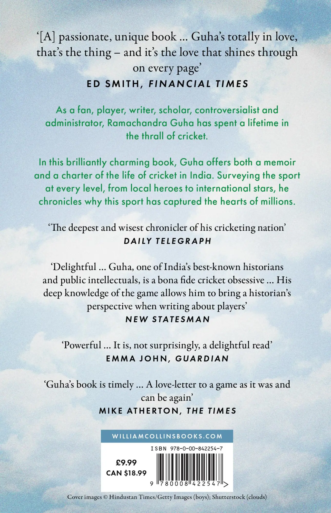 Rückseite: 9780008422547 | The Commonwealth of Cricket | Ramachandra Guha | Taschenbuch | 2021