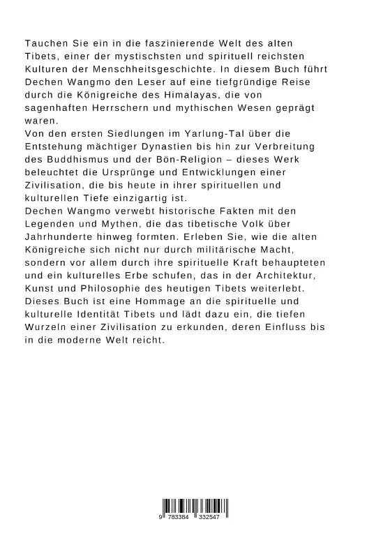 Bild: 9783384332547 | Die spirituelle Macht des Tibets | Dechen Wangmo | Taschenbuch | 2024