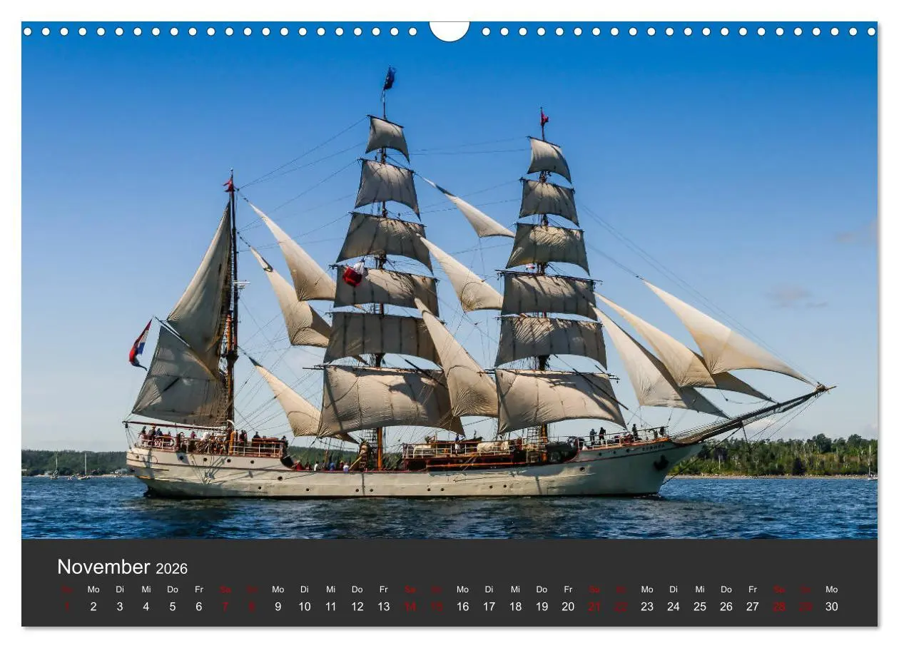 Bild: 9783457902547 | Windjammer-Regatta - Tall Ships Atlantic Challenge (Wandkalender...