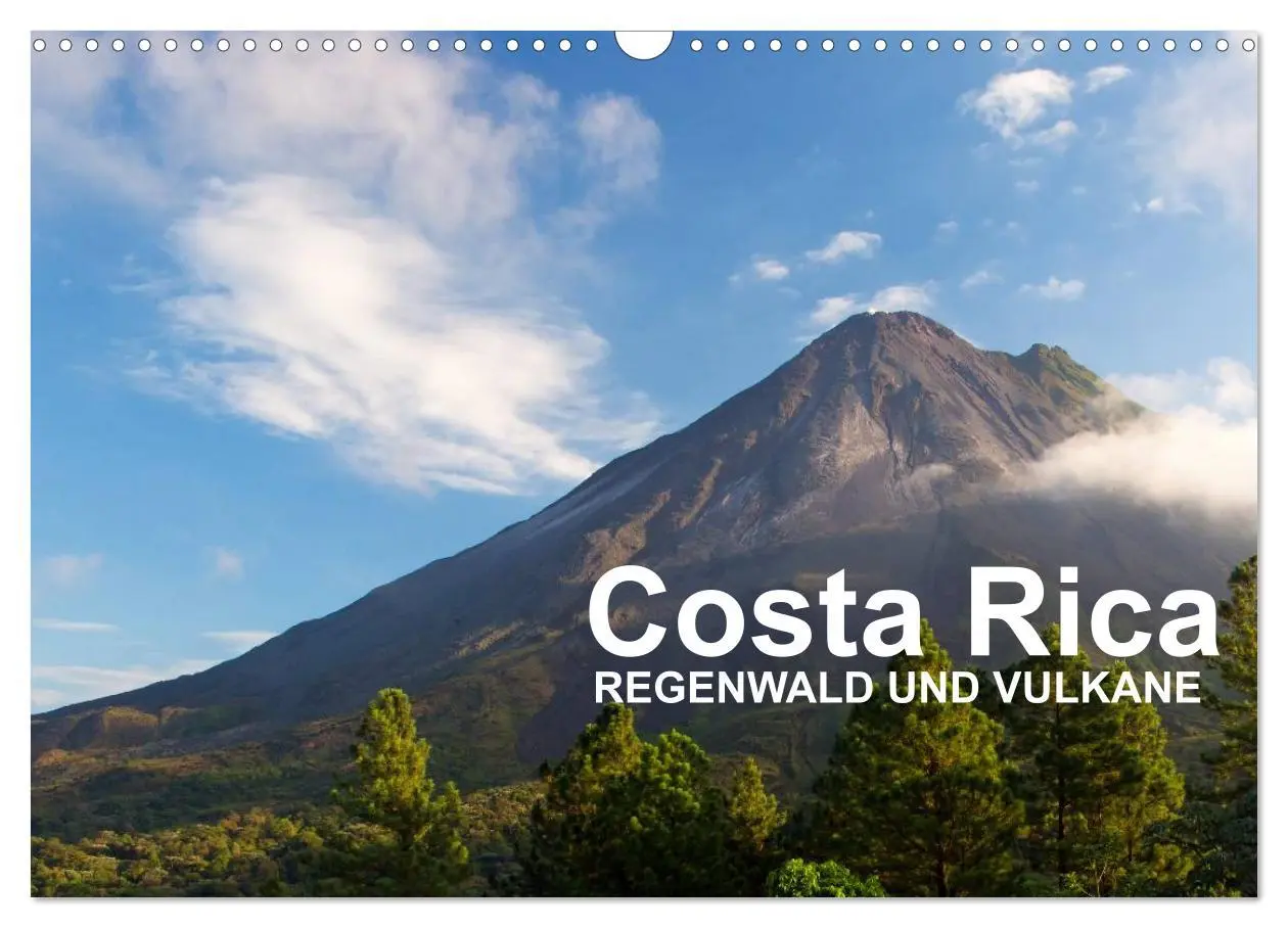Cover: 9783516092547 | Costa Rica - Regenwald und Vulkane (Wandkalender 2026 DIN A3 quer),...