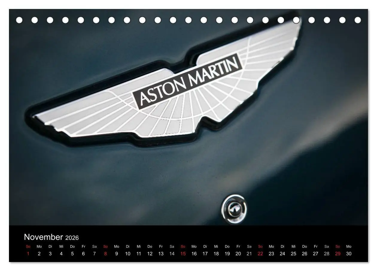 Bild: 9783516162547 | Aston Martin Vanquish Volante (Tischkalender 2026 DIN A5 quer),...
