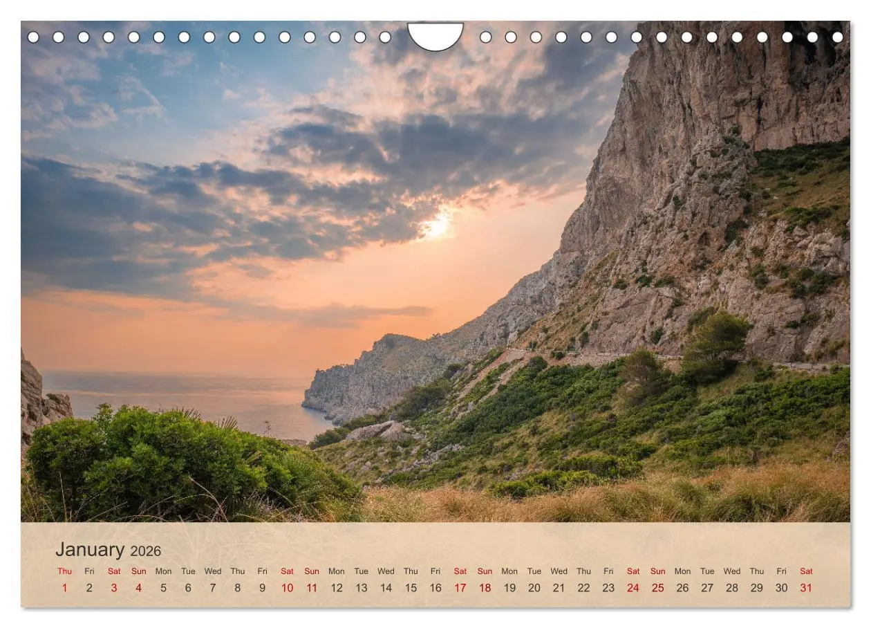 Bild: 9783516542547 | Mallorca - Pearl of the Mediterranean Sea (Wall Calendar 2026 DIN...