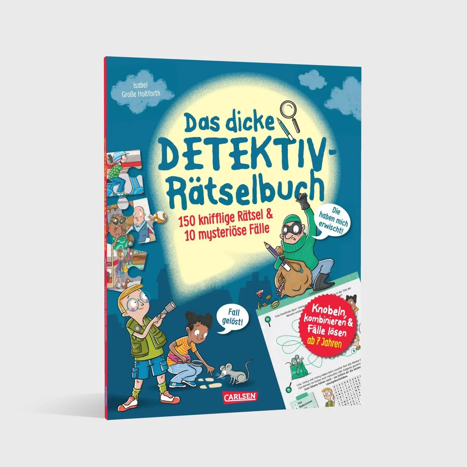 Bild: 9783551192547 | Das dicke Detektiv-Rätselbuch | Isabel Große Holtforth | Taschenbuch