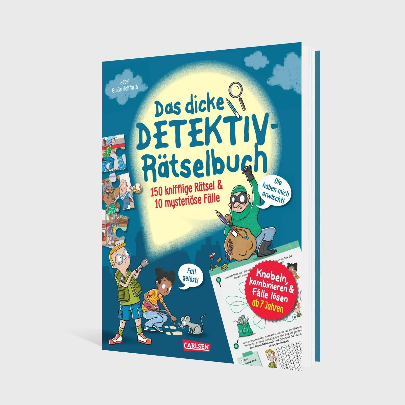 Bild: 9783551192547 | Das dicke Detektiv-Rätselbuch | Isabel Große Holtforth | Taschenbuch
