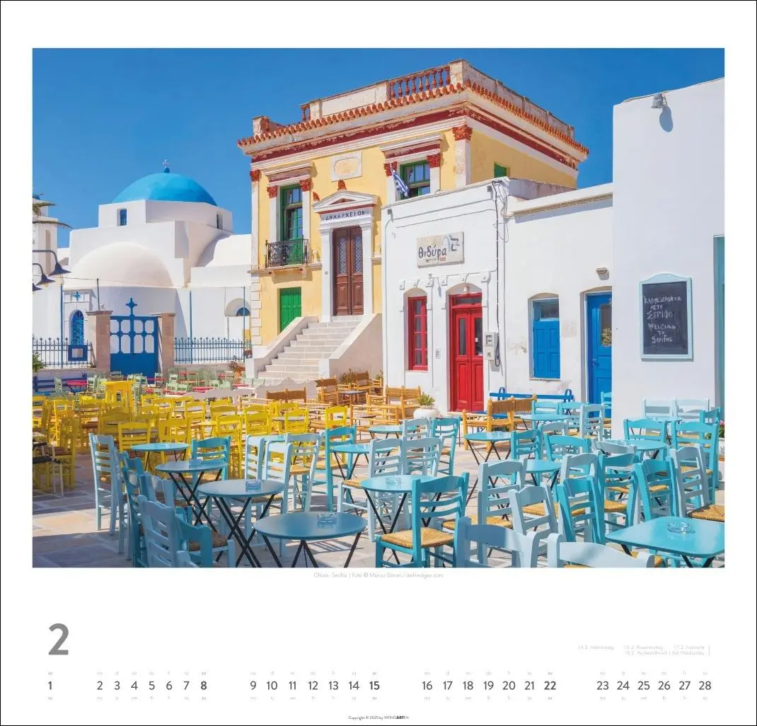 Bild: 9783839902547 | Griechische Inseln Kalender 2026 - Im Land der Götter | Kalender