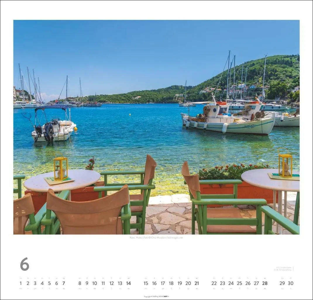 Bild: 9783839902547 | Griechische Inseln Kalender 2026 - Im Land der Götter | Kalender