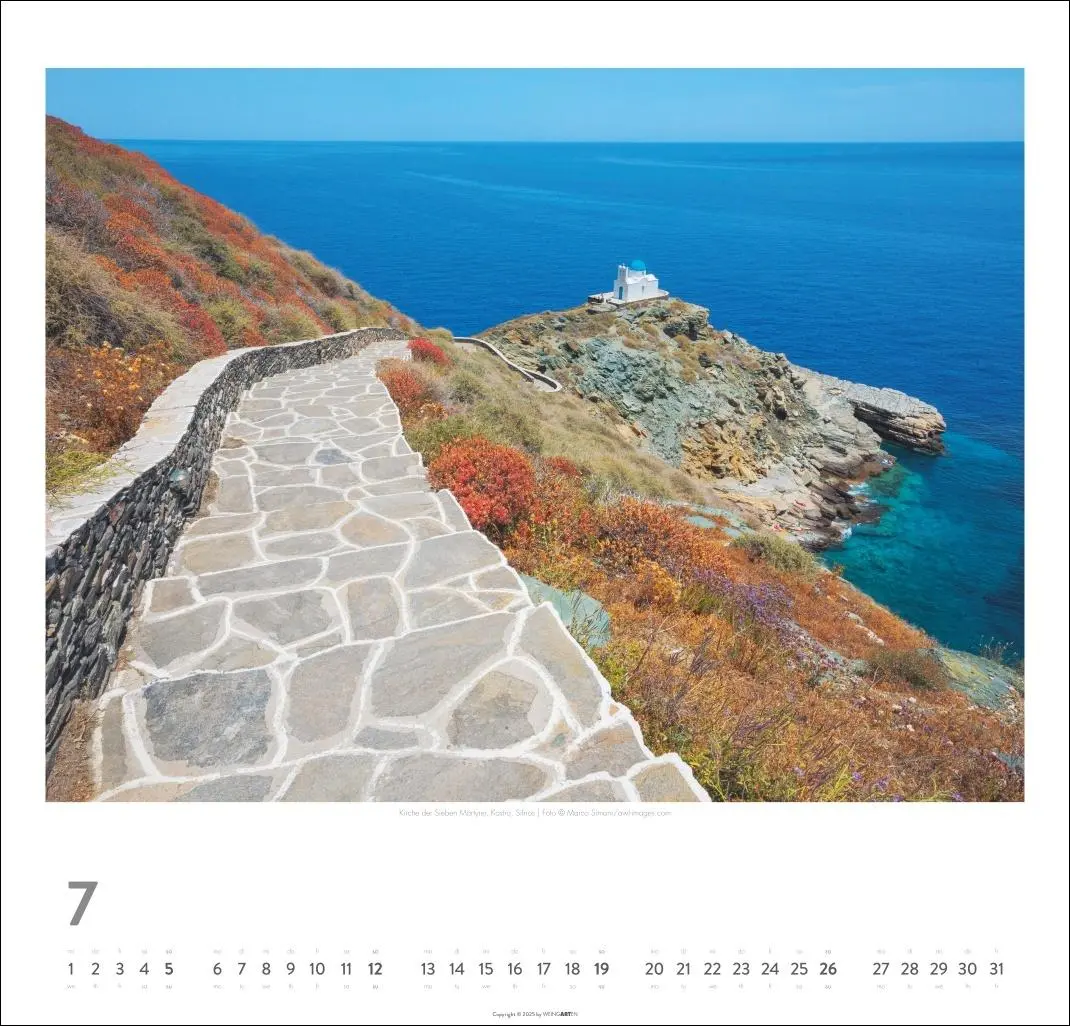 Bild: 9783839902547 | Griechische Inseln Kalender 2026 - Im Land der Götter | Kalender