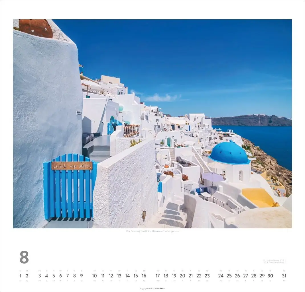 Bild: 9783839902547 | Griechische Inseln Kalender 2026 - Im Land der Götter | Kalender
