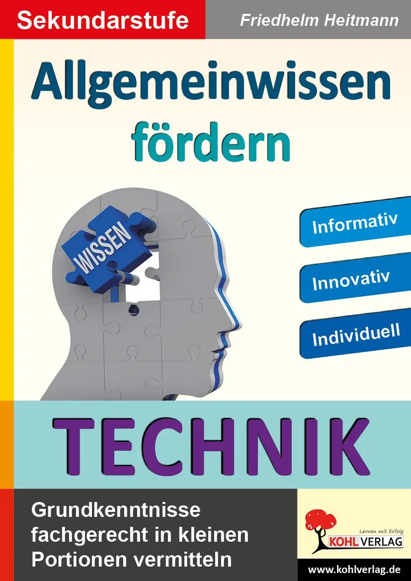 Cover: 9783966242547 | Allgemeinwissen fördern TECHNIK | Friedhelm Heitmann | Taschenbuch