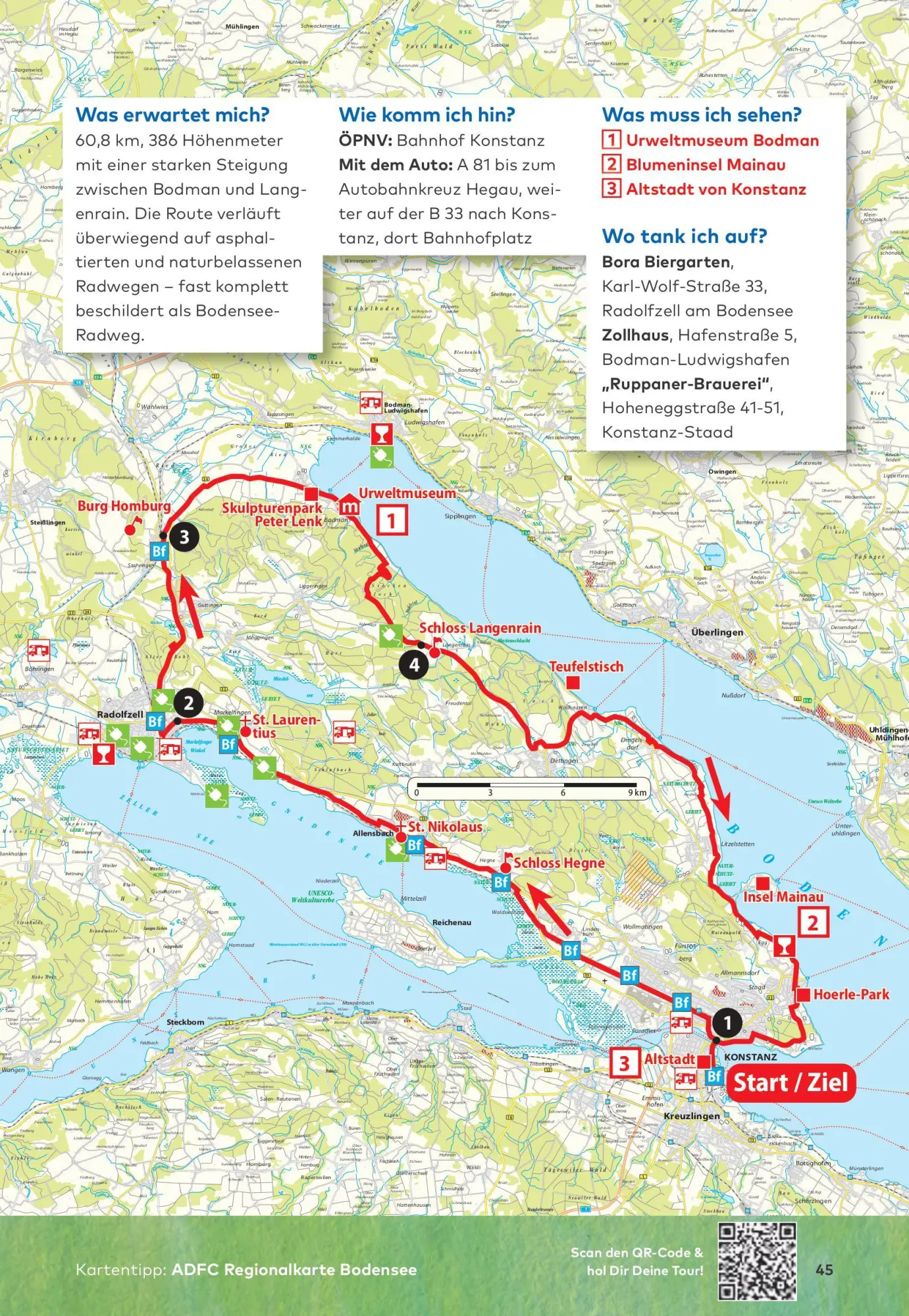 Bild: 9783969902547 | Die 25 schönsten E-Bike Touren am Bodensee mit E-Bike...