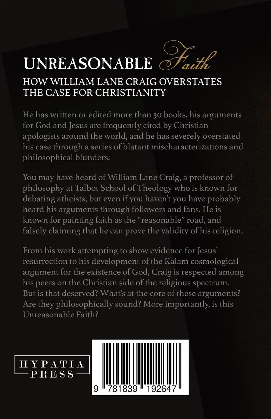 Rückseite: 9781839192647 | Unreasonable Faith | James Fodor | Taschenbuch | Englisch | 2018