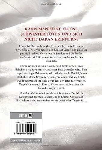 Rückseite: 9782919802647 | Blutsschwester | Thriller | Sarah Kristen | Taschenbuch | 302 S.