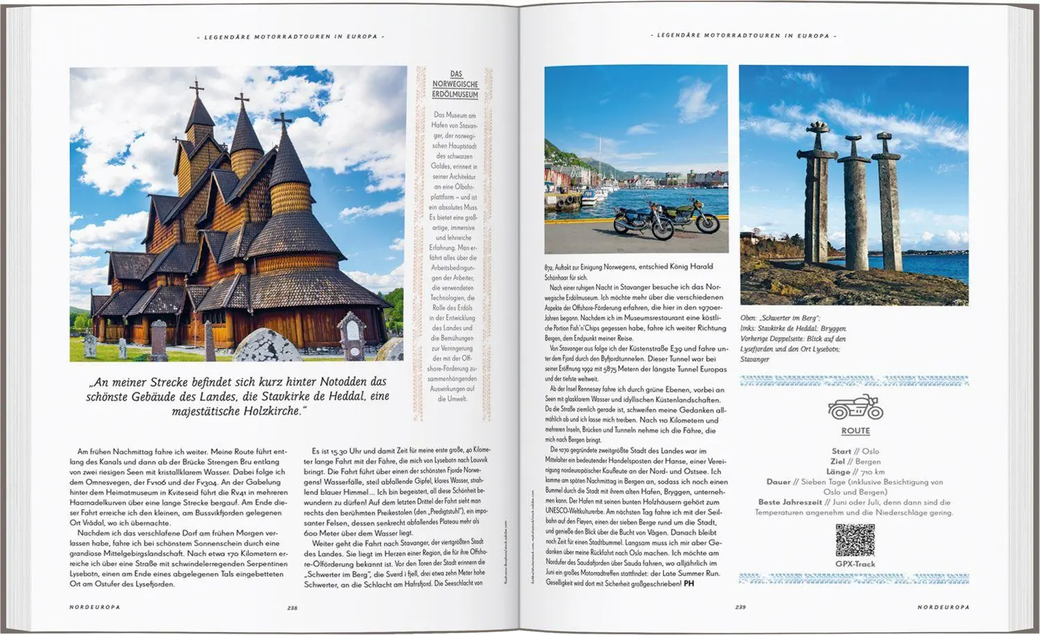 Bild: 9783575012647 | Legendäre Motorradtouren in Europa | Fusco | Buch | 264 S. | Deutsch