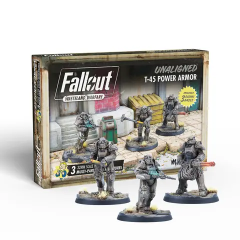 Cover: 5060523342747 | Fallout: Wasteland Warfare - Unaligned: T-45 Power Armour | englisch