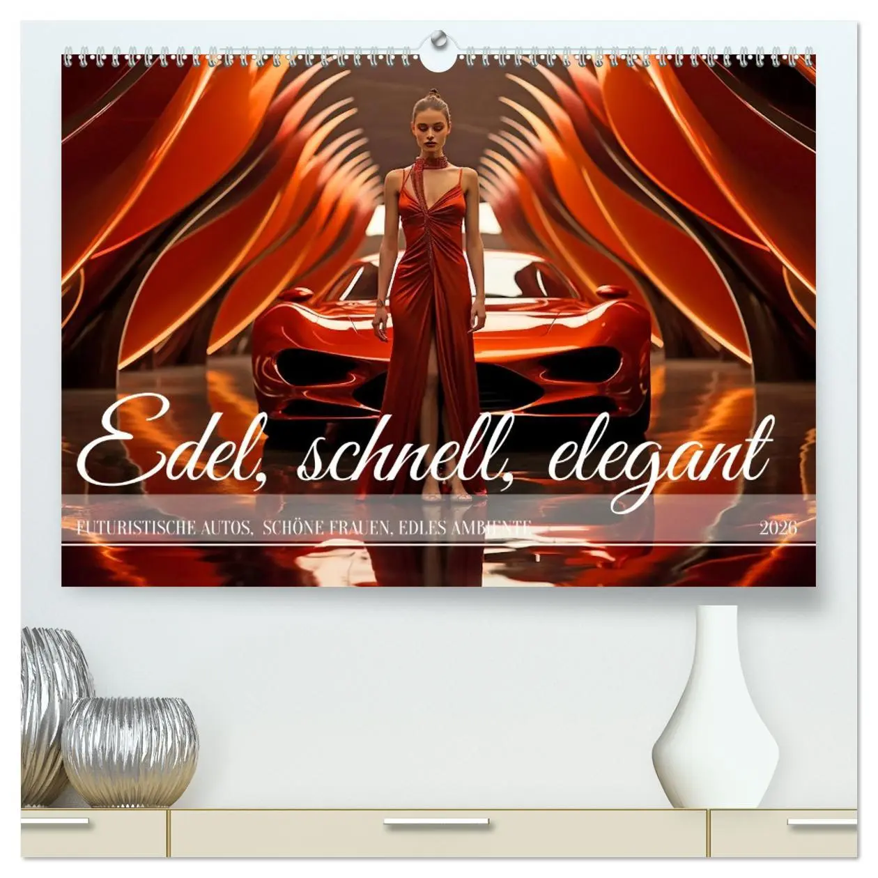 Cover: 9783457502747 | Edel, schnell, elegant (hochwertiger Premium Wandkalender 2026 DIN...