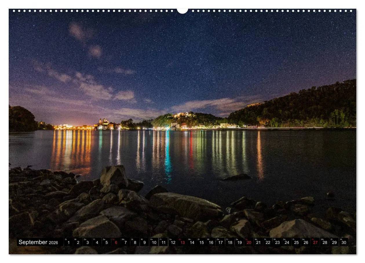 Bild: 9783457672747 | Passau - Die Dreiflüssestadt (hochwertiger Premium Wandkalender...