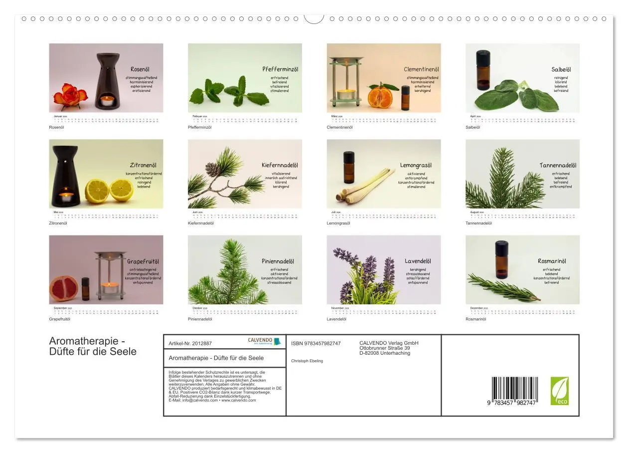 Bild: 9783457982747 | Aromatherapie - Düfte für die Seele (hochwertiger Premium...
