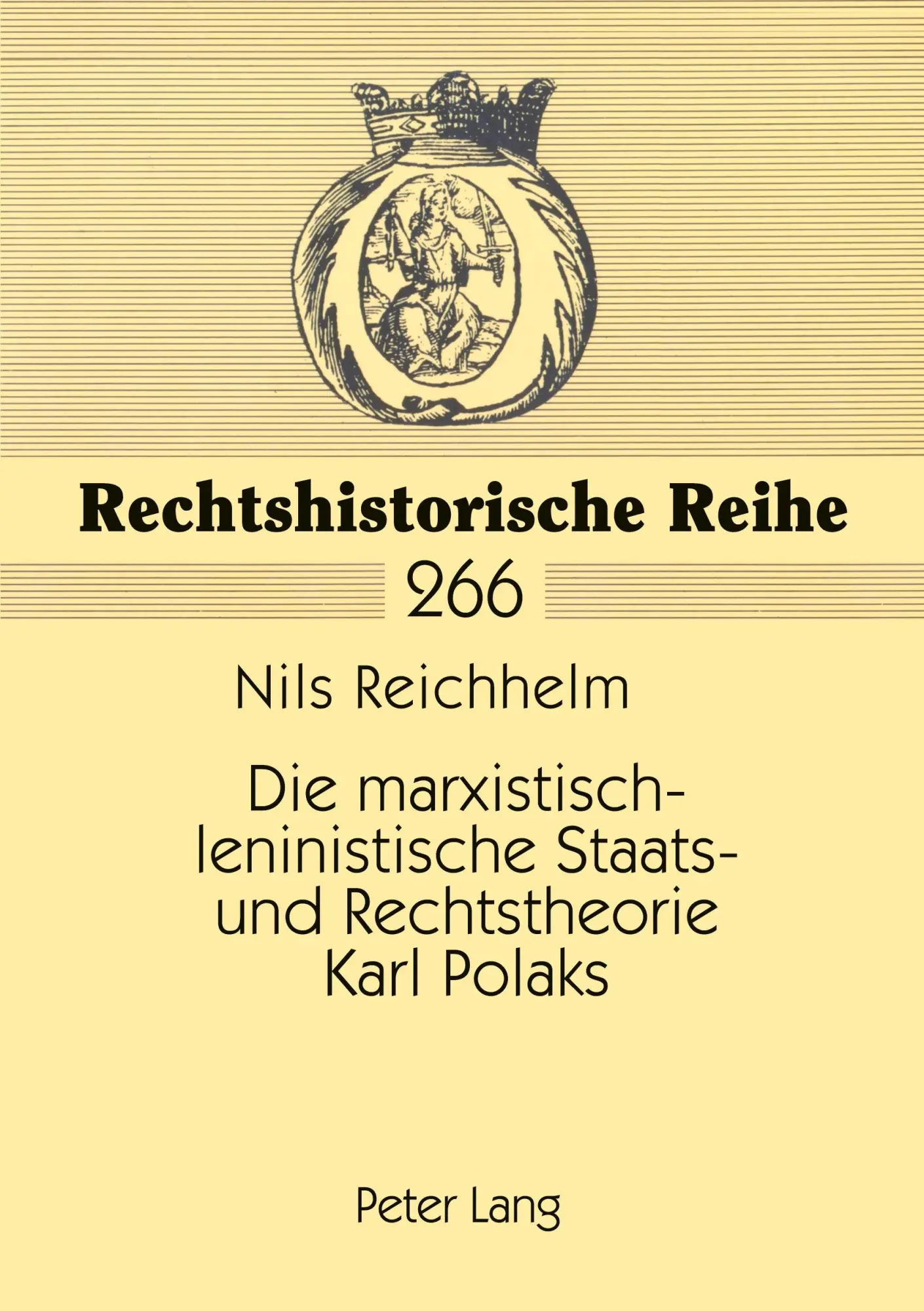 Cover: 9783631502747 | Die marxistisch-leninistische Staats- und Rechtstheorie Karl Polaks