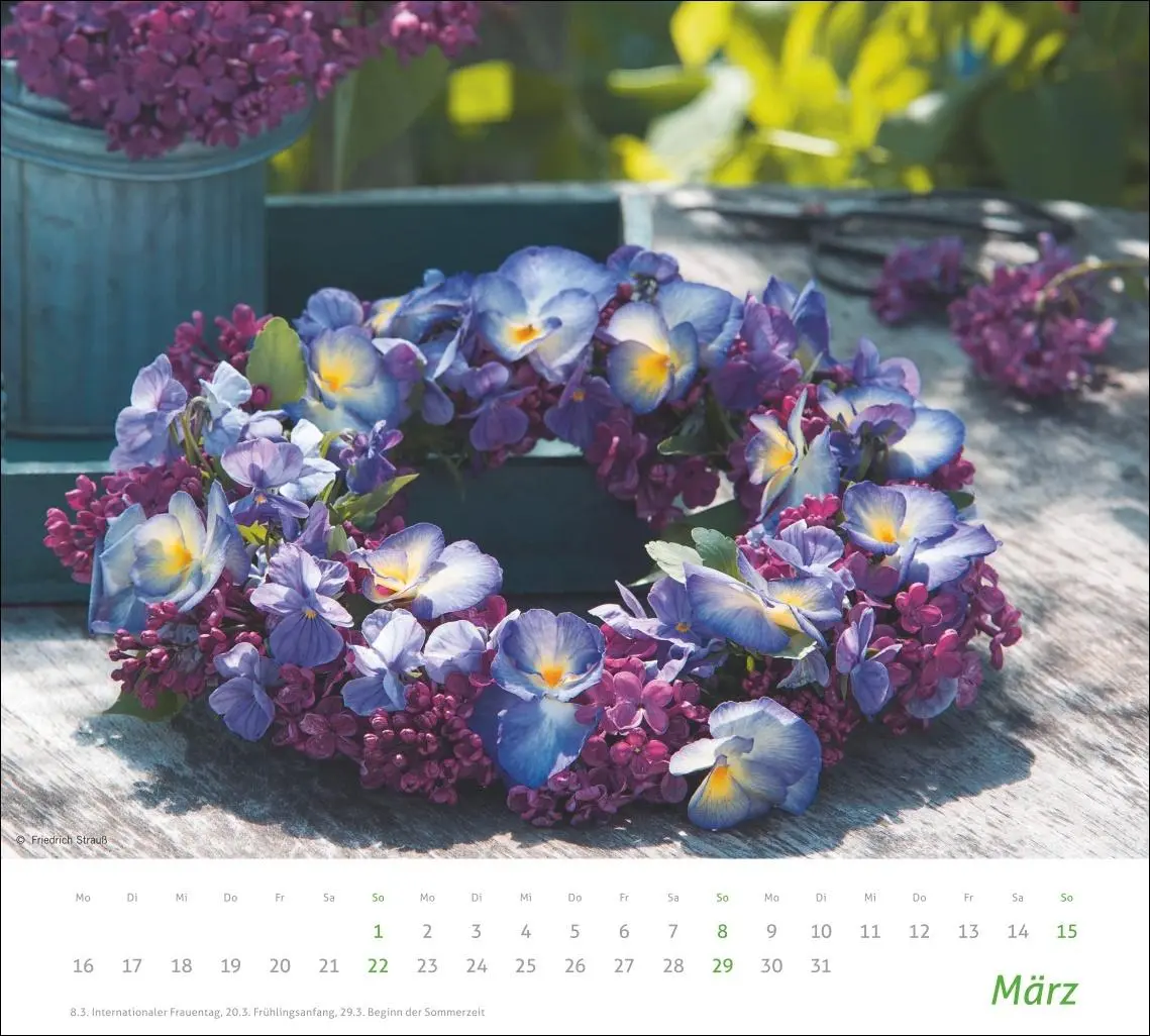 Bild: 9783756412747 | times&amp;more Blumen Bildkalender 2026 | Heye | Kalender | Spiralbindung
