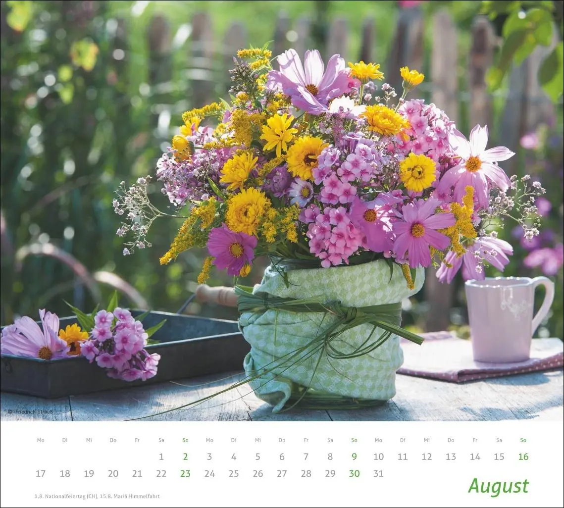 Bild: 9783756412747 | times&amp;more Blumen Bildkalender 2026 | Heye | Kalender | Spiralbindung