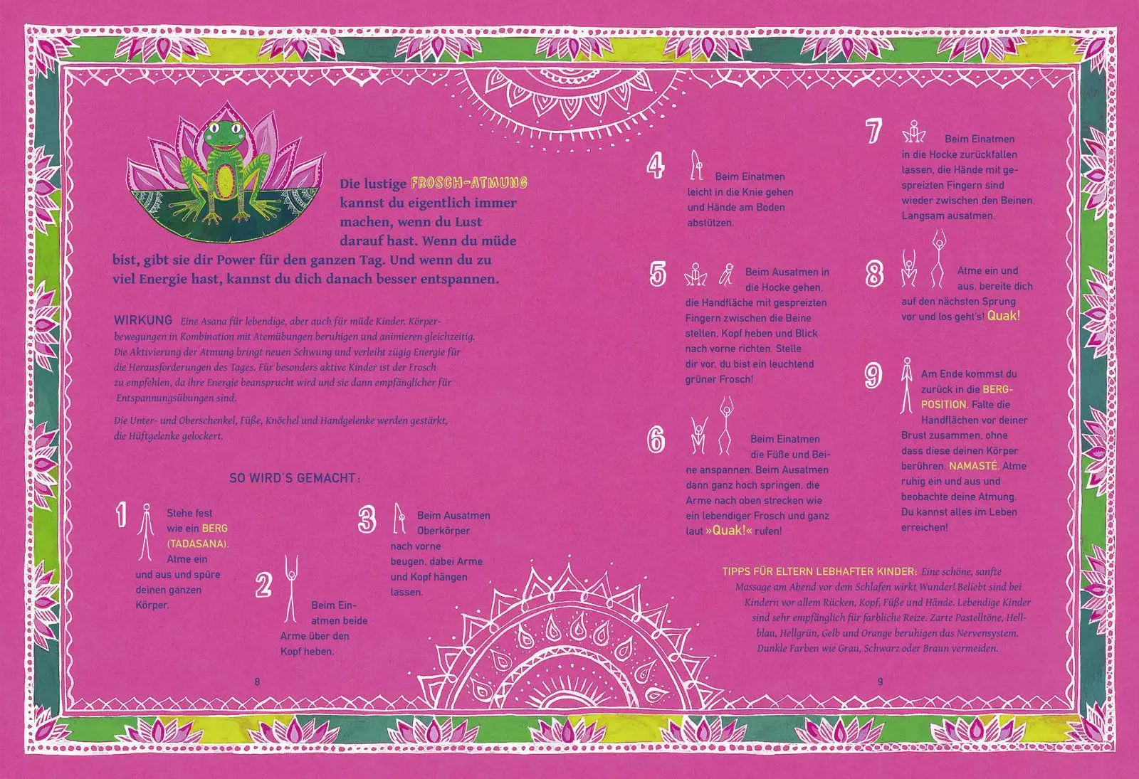 Bild: 9783791372747 | Yoga für Kinder | Fröhliche Tier-Asanas | Bahia (u. a.) | Buch | 64 S.