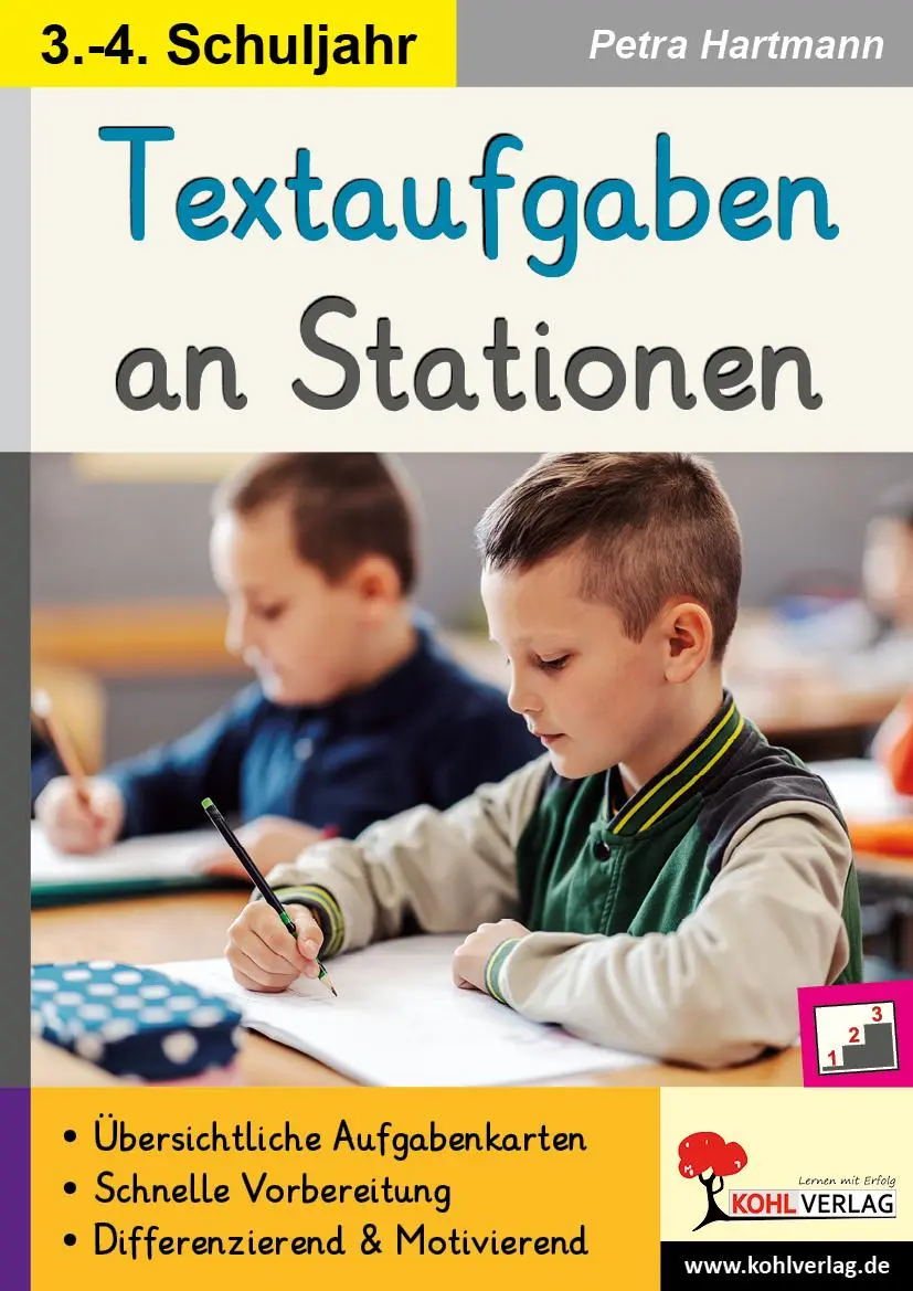 Cover: 9783985582747 | Textaufgaben an Stationen / Klasse 3-4 | Petra Hartmann | Taschenbuch