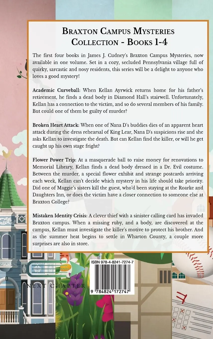 Rückseite: 9784824172747 | Braxton Campus Mysteries Collection - Books 1-4 | James J. Cudney
