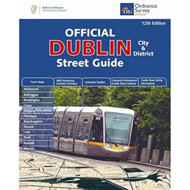Cover: 9781908852847 | Official Dublin City &amp; District Street Guide | Taschenbuch | Englisch