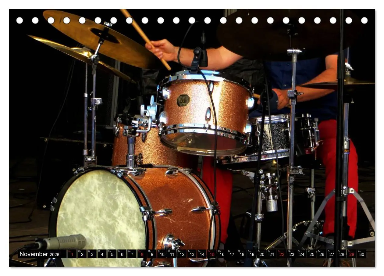 Bild: 9783457972847 | Klangbilder des Jazz (Tischkalender 2026 DIN A5 quer), CALVENDO...