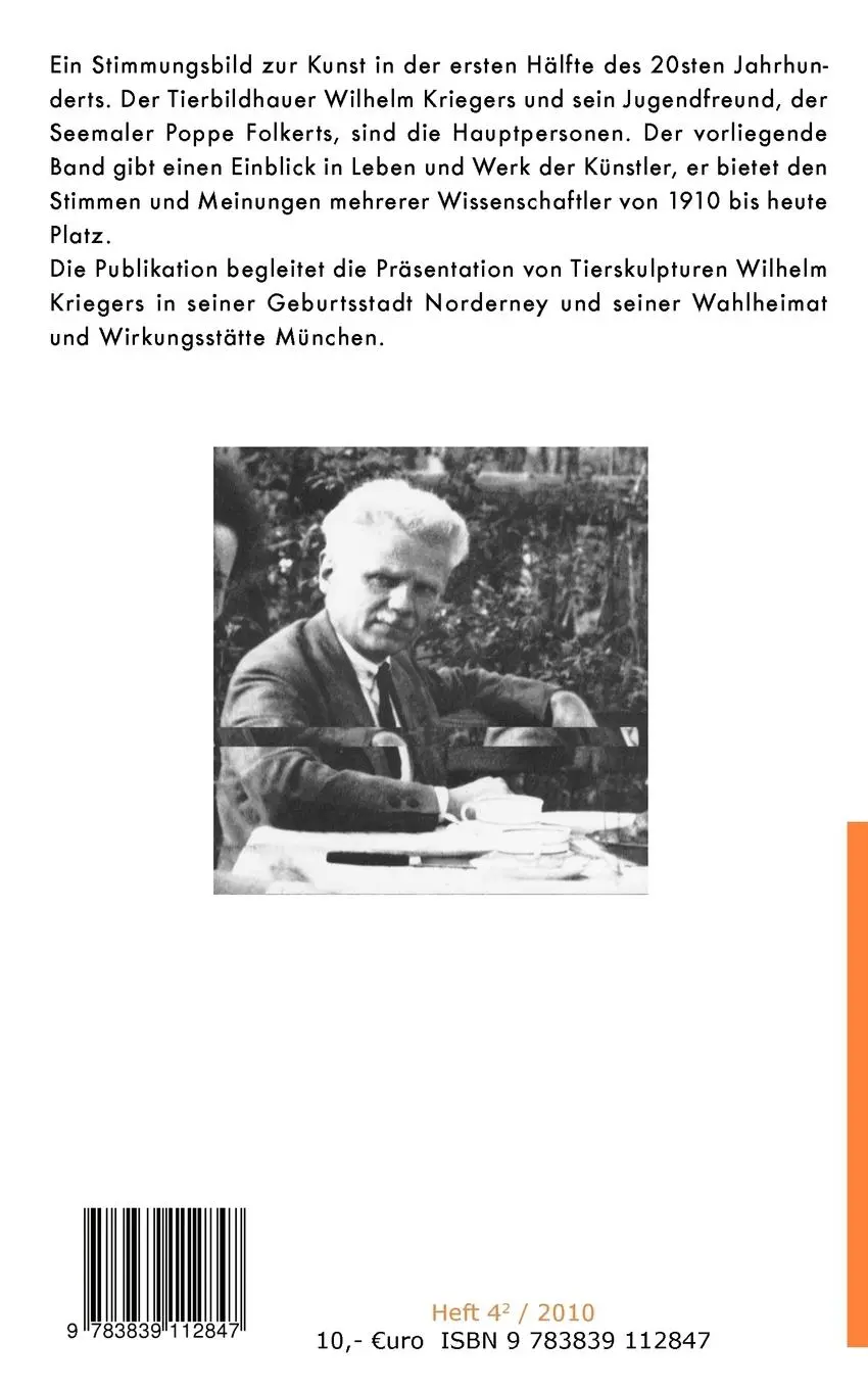 Rückseite: 9783839112847 | Wilhelm Krieger | Manfred Bätje (u. a.) | Taschenbuch | 124 S. | 2010