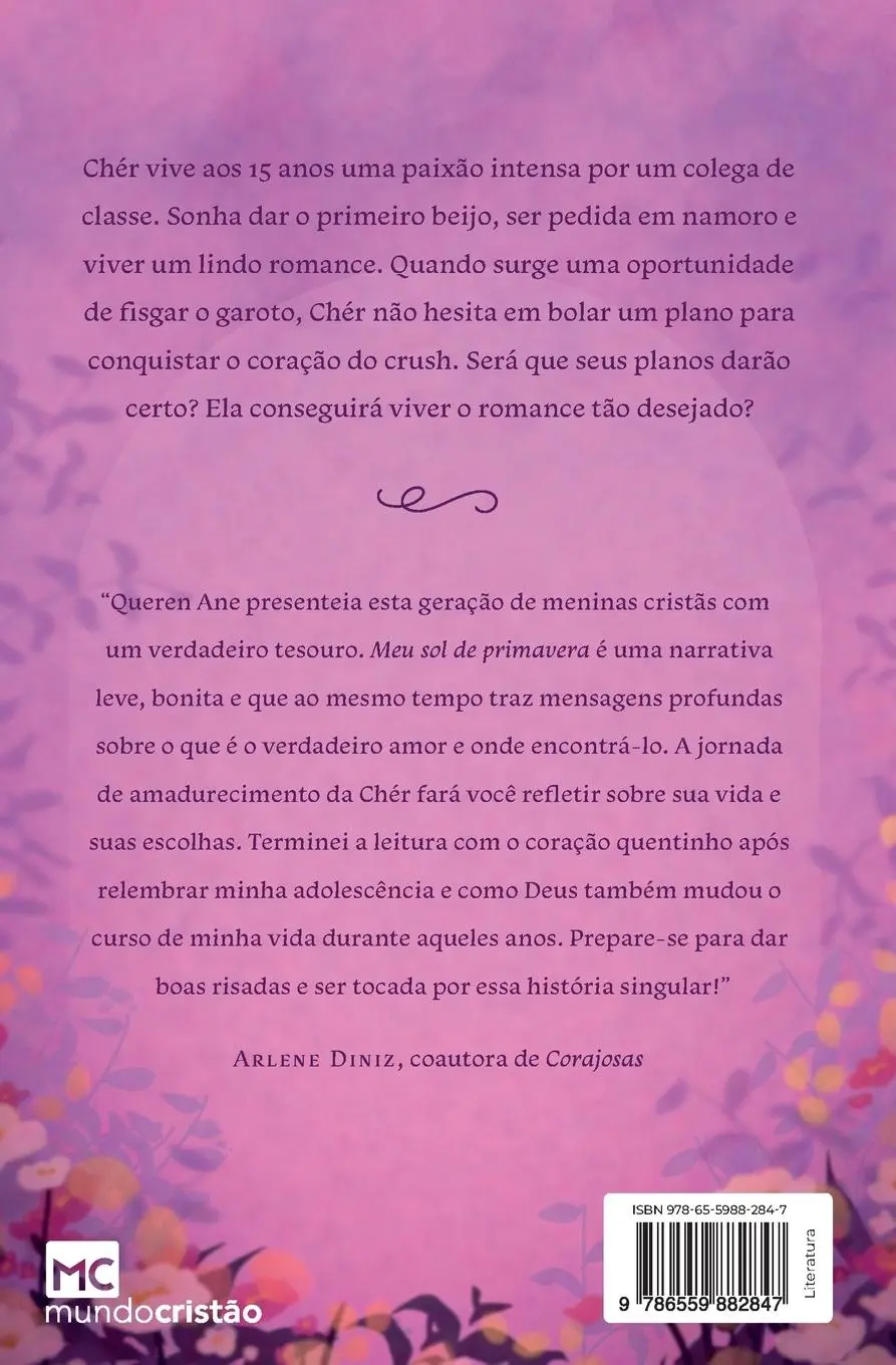 Rückseite: 9786559882847 | Meu sol de primavera | Queren Ane | Taschenbuch | Portugiesisch | 2024