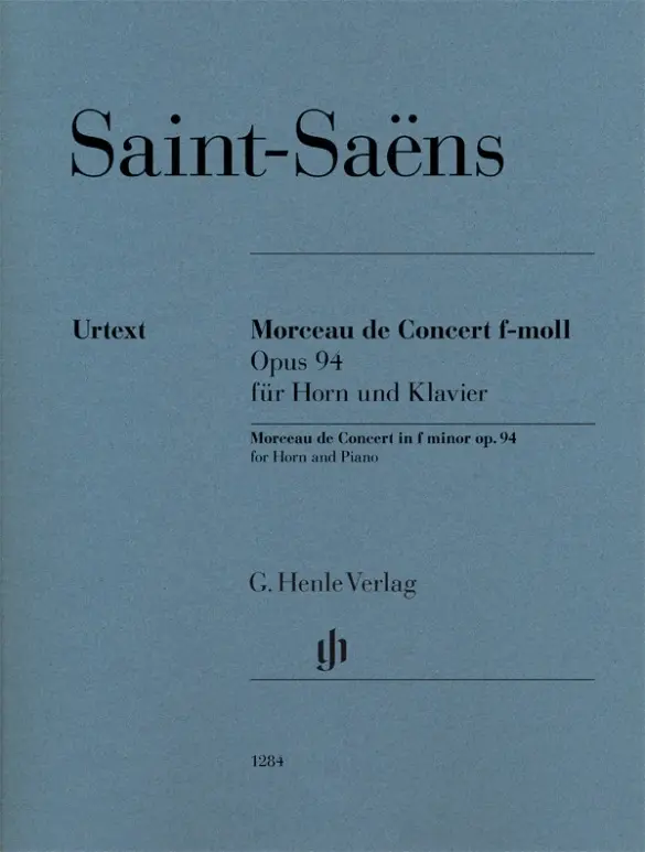 Cover: 9790201812847 | Camille Saint-Saëns - Morceau de Concert f-moll op. 94 | Rahmer | Buch