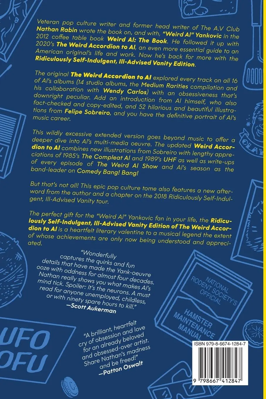 Rückseite: 9798667412847 | The Weird Accordion to Al | Nathan Rabin | Taschenbuch | Englisch