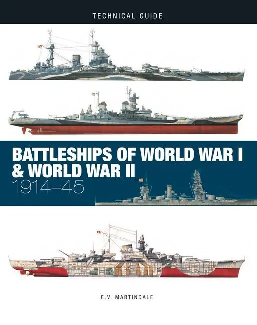 Cover: 9781838862947 | Battleships of World War I &amp; World War II: 1914-45 | E. V. Martindale