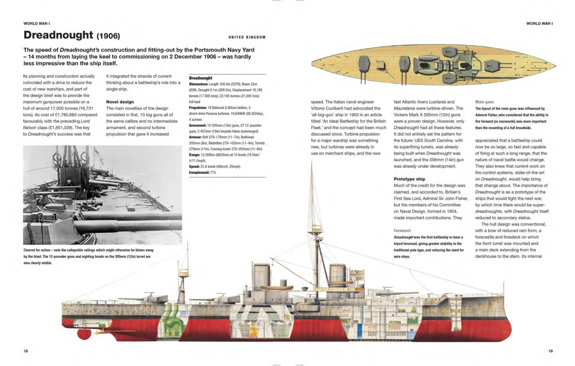 Bild: 9781838862947 | Battleships of World War I &amp; World War II | E V Martindale | Buch