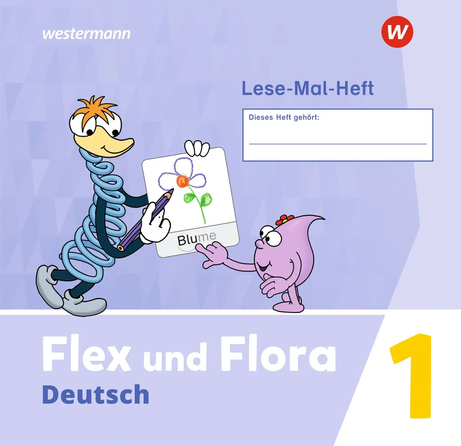 Cover: 9783141052947 | Flex und Flora 1. Lese-Mal-Heft | Ausgabe 2021 | Insa Scheller | 56 S.