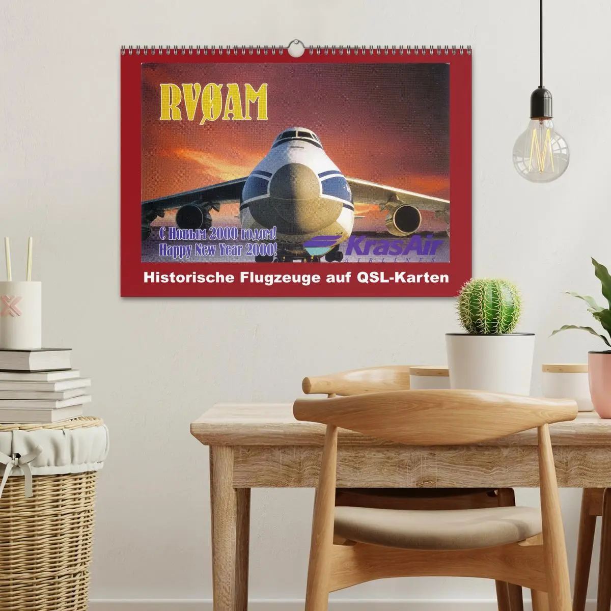 Bild: 9783457272947 | Historische Flugzeuge auf QSL-Karten (Wandkalender 2026 DIN A3...
