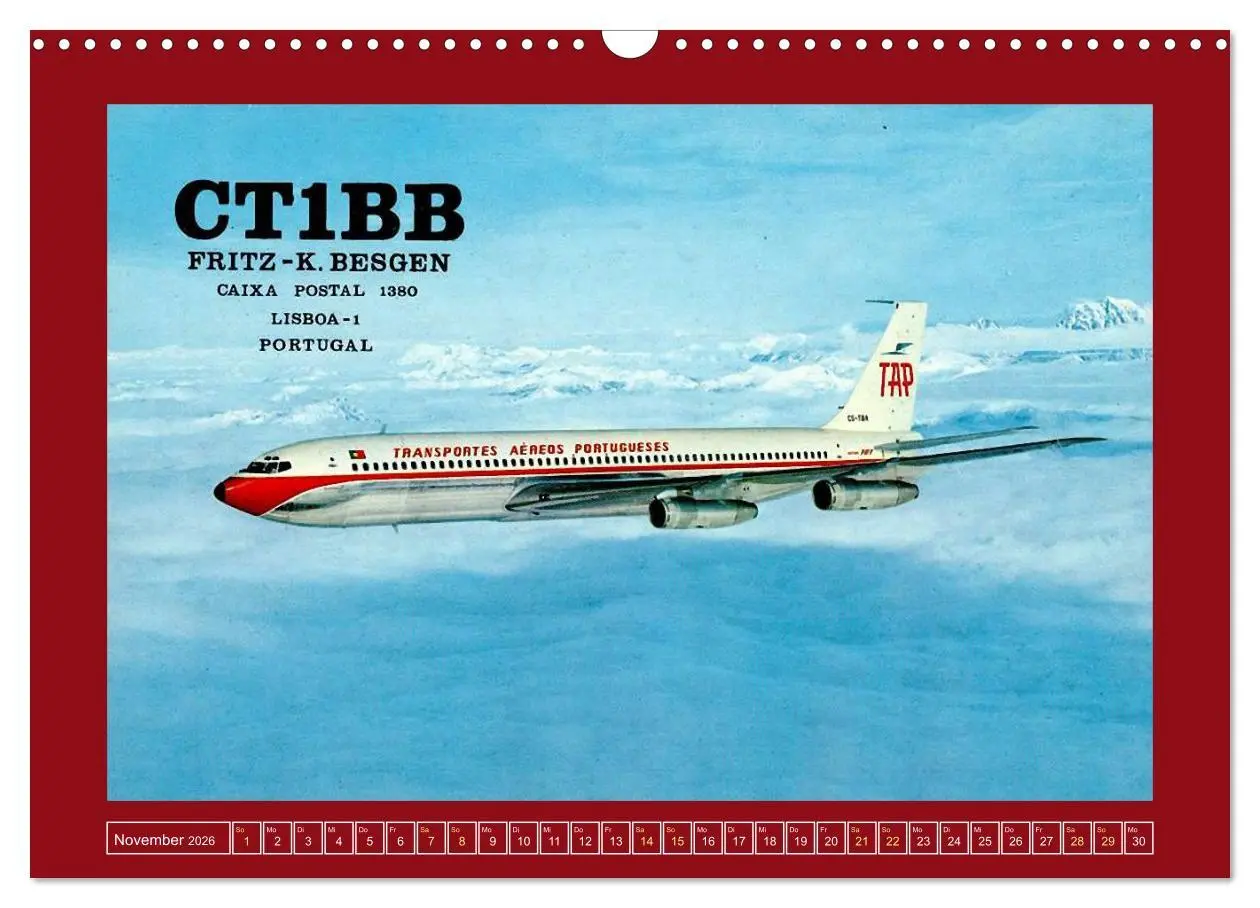Bild: 9783457272947 | Historische Flugzeuge auf QSL-Karten (Wandkalender 2026 DIN A3...