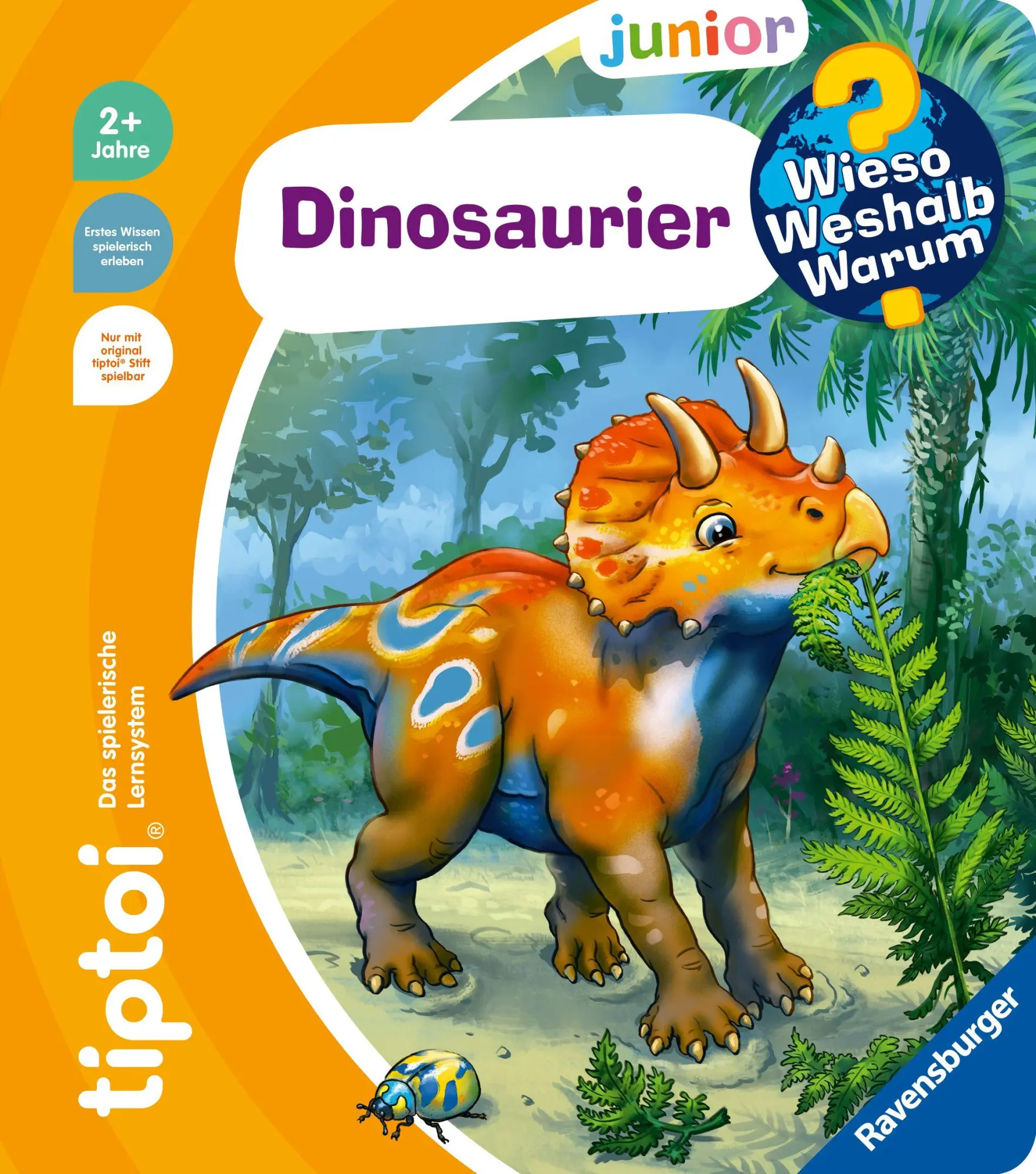Cover: 9783473492947 | tiptoi® Wieso? Weshalb? Warum? junior - Dinosaurier | Cee Neudert