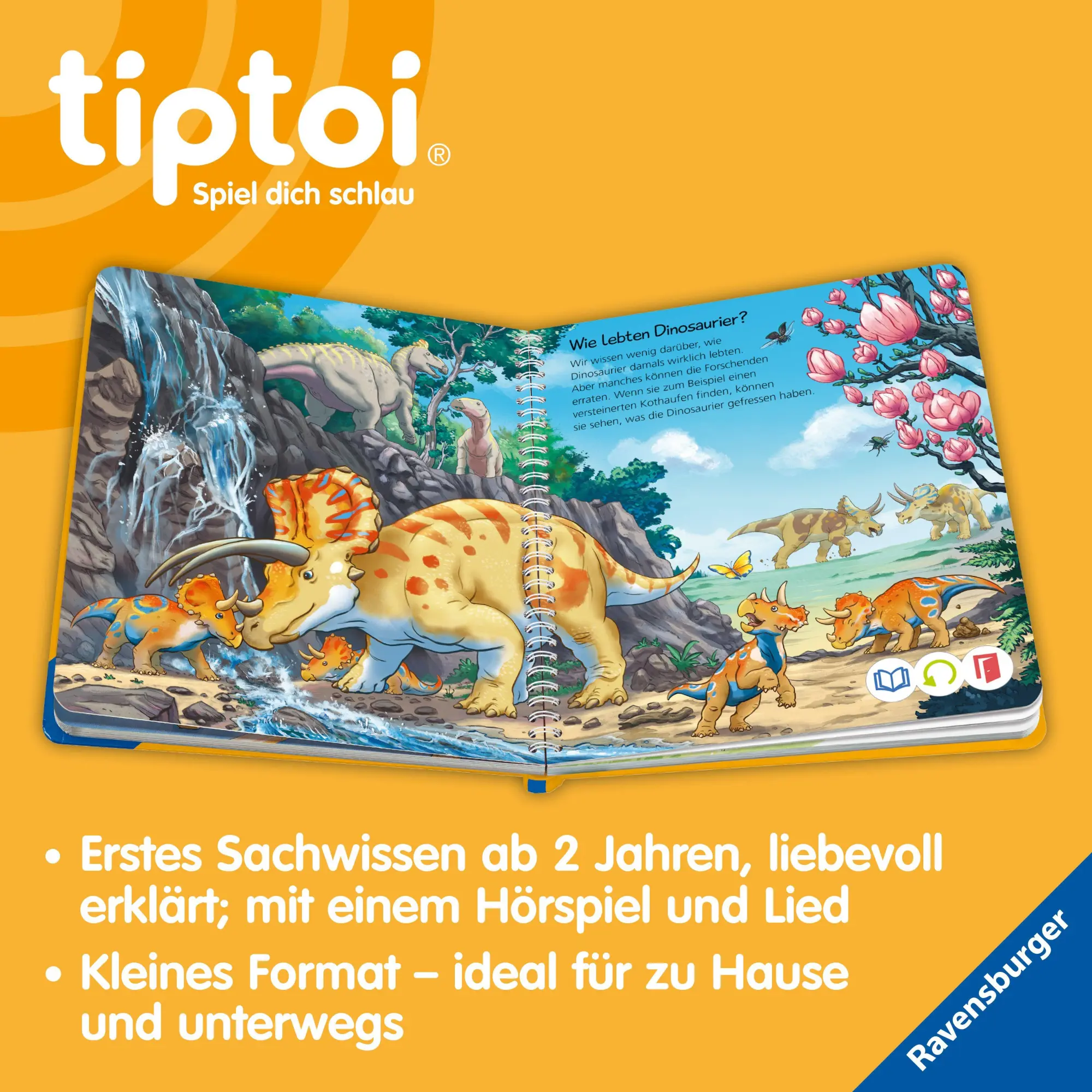 Bild: 9783473492947 | tiptoi® Wieso? Weshalb? Warum? junior - Dinosaurier | Cee Neudert