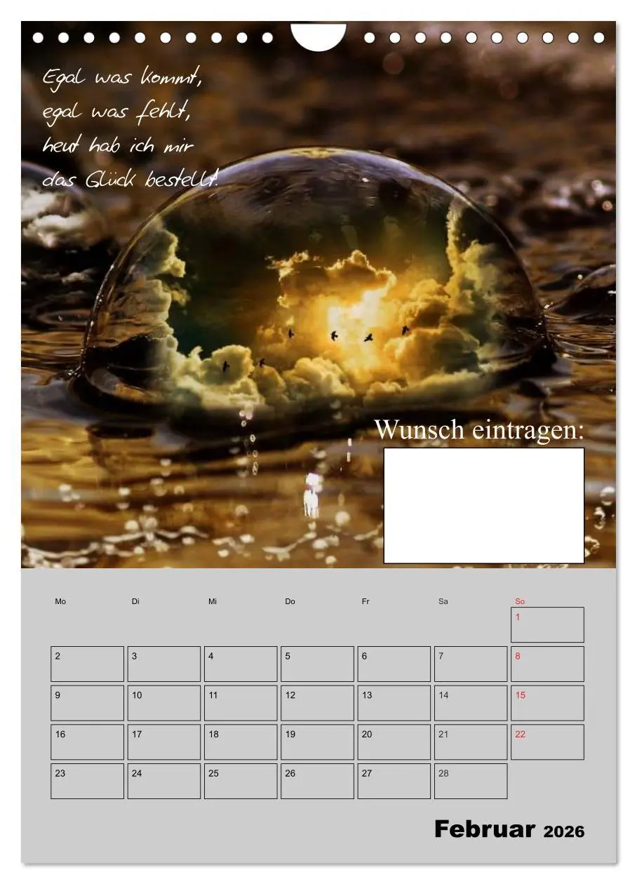 Bild: 9783516432947 | Wunsch- und Zauberkalender (Wandkalender 2026 DIN A4 hoch),...