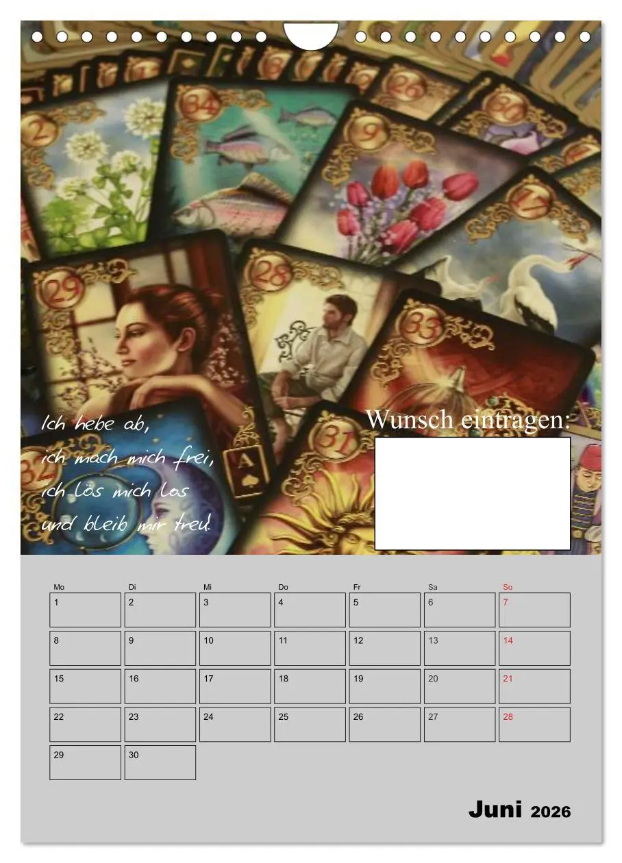 Bild: 9783516432947 | Wunsch- und Zauberkalender (Wandkalender 2026 DIN A4 hoch),...
