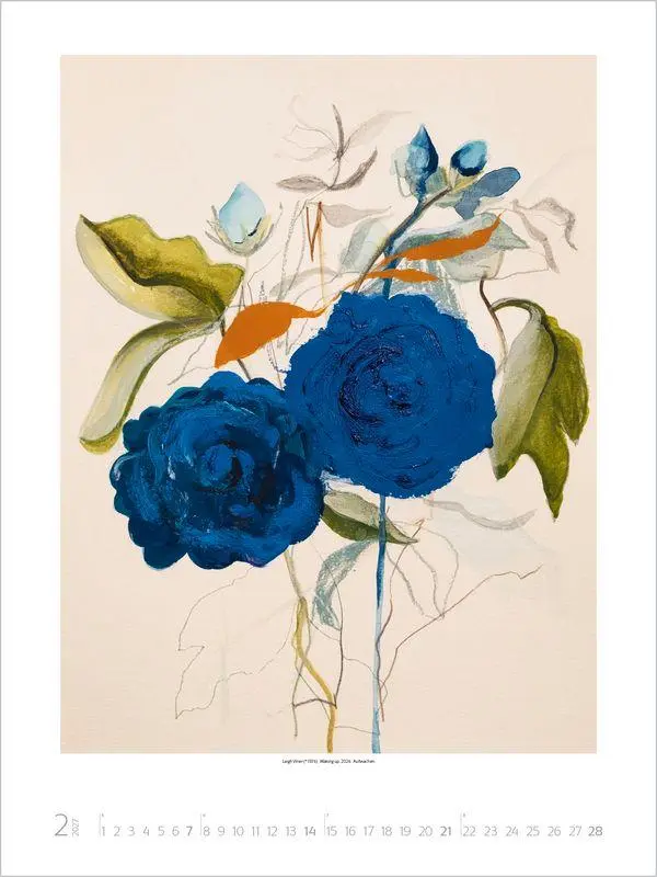 Bild: 9783819302947 | Botanical Art 2027 | Verlag Korsch | Kalender | 14 S. | Deutsch | 2027